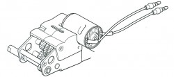 Gear Box R for Tamiya King Tiger (56018) 1:16