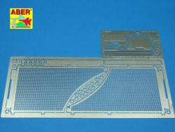 Anti Mine Mes & Additional Parts for Kingtiger Porsche Turret 1:16