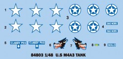 U.S. M4A3 Medium Tank Sherman - 1/48