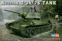 Russian T-34/76 Tank - Model 1943 Factory No. 112 - 1/48