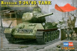 Russian T-34/85 Tank - Model 1944 Angle-joint Turret - 1/48