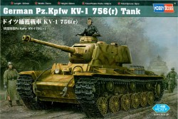 Deutscher Beutepanzer KV-1 Pz.Kpfw. 756 (r) - 1:48