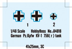 German Pz.Kpfw. KV-1 - 756 (r) - 1/48