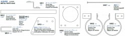 Metal Parts Bag (MK1-MK9) for Tamiya King Tiger (56018)