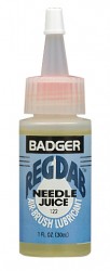 Badger REGDAB lubricant for airbrush needles.