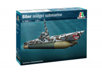 Deutsches Kleinst U-Boot Biber - 1:35