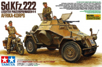 Sd.Kfz. 222 Afrika Korps - Inkl. Motorrad - 1:35