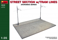 Street Section with Tram Lines - 1/35