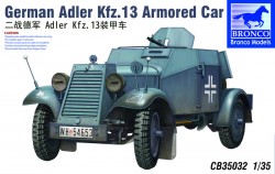 German Adler Kfz. 13 Armored Car - 1/35