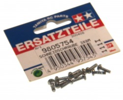 3x8 mm Tapping Screw - Black (10 pcs.)