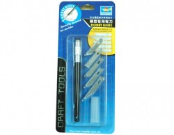 Hobby Knife with 5 assorted Blades