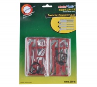 Tools for Zimmerit Coat - 5 different tools
