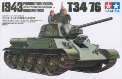 Russian Tank T34/76 - Production Model 1943 - 1/35