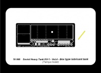 KV-1 Photo-etched Set Vol. 4 - Box Type Lubricant tank