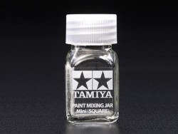Tamiya Farbmischglas - 10 ml - Eckig