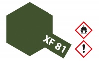 Tamiya XF81 - Dark-Green 2 - RAF - Flat - 10ml