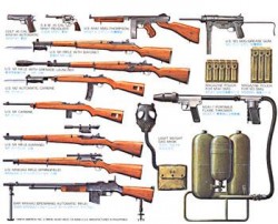 U.S. Infantry Weapons Set - 1/35