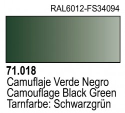 Model Air 71018 - Tarnfarbe: Schwarzgrün / Camouflage Black Green