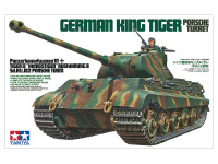 Königstiger - Panzerkampfwagen VI - Tiger II - Sd.Kfz. 182 - Porscheturm - 1:35