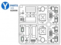 Accessories set for US Vehicles (jerrycans, boxes etc.) 1/16