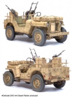 SAS 4x4 Desert Raider - 1:6