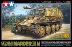 Marder III M - German Tank Destroyer - 1/48