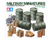 German Fuel Drum and Jerry Can Set - 1/35