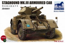 British Staghound Mk. III - Armoured Car - 1/48