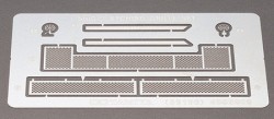 Photo etched grille set for StuG III / Panzer III - Tamiya 35197 / 35215 / 35310 - 1/35