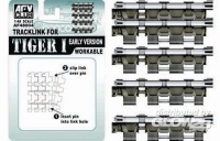 Tiger I - Workable Single Link Track - early Version - Kgs 63/725/130 - 1/48