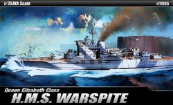 H.M.S. Warspite - Queen Elizabeth Class - 1:350