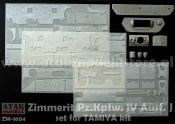 Zimmerit for Tamiya Panzerkampfwagen IV Ausf. J