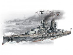 WWI German Battleship SMS Großer Kurfürst - 1/350