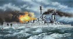 WWI German Battleship SMS Kronprinz - 1/350