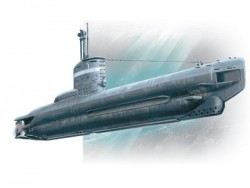 Deutsches U-Boot Typ XXIII - 1:144