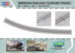 Germany Railway - Curved Track - 110 cm - 1/72