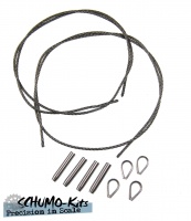 Metal Tow-Cable Set for Tiger I - 1/16