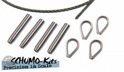 Metal Tow-Cable Set for Tiger Ausf. B / King Tiger