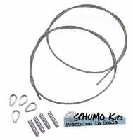 Metal Tow-Cable Set for Panther / Jagdpanther