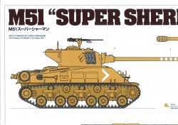 Bemalanleitung (Finishing Guide) für Tamiya Super Sherman (56032) 1:16