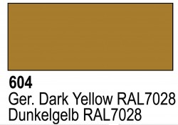 Primer German Dark Yellow RAL7028 Acrylic Polyurethan - 17ml