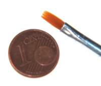 Size 3 brush, flat - Synthetic