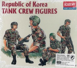 Koreanische Armee ROK Army Panzerbesatzung - 4 Figuren - 1:35