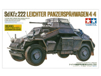 Sd.Kfz 222 w/Photo Etched Part - 1/35