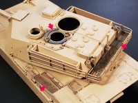 US M1A1/A2 Abrams Fotoätzteile - 1:35