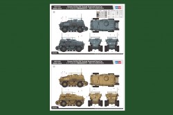German Sd.Kfz. 254 Tracked Armoured Scout Car - 1/35