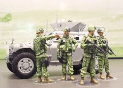 JGSDF Figuren Hilfsmannschaft. Irak - 1:35
