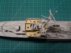 Wooden Deck for 1/350 DKM Zerstorer Z-43 1944 - Trumpeter 05323 - 1/350