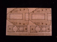Wooden Deck for 1/350 DKM Zerstorer Z-30 1942 - Trumpeter 05322 - 1/350