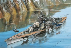 German Battleship Tirpitz - 1/350